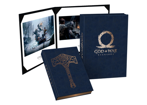 The Art of God of War Ragnarök (Deluxe Edition) 1506735258 Book Cover