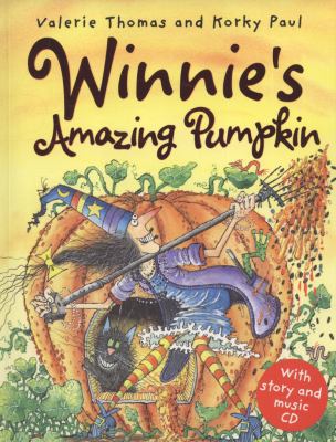 Winnie's Amazing Pumpkin. Valerie Thomas and Ko... 0192729101 Book Cover