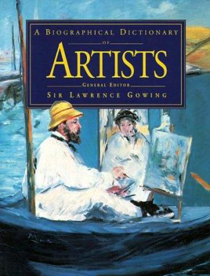 A Biographical Dictionary of Artists 0816032521 Book Cover