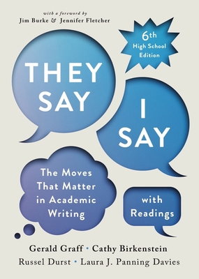 They Say / I Say with Readings 132407034X Book Cover