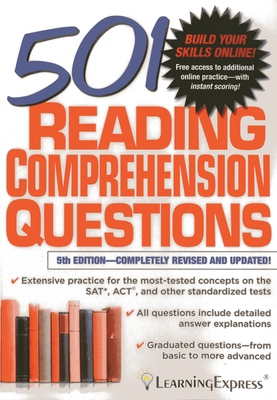 501 Reading Comprehension Questions 1576859495 Book Cover