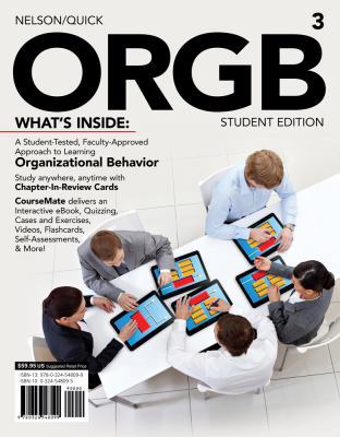ORGB 3, Student Edition (with CourseMate and Tr... 1133191193 Book Cover