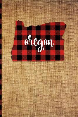 Oregon: 6 X 9 108 Pages: Buffalo Plaid Oregon S... 1726395340 Book Cover