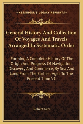 General History And Collection Of Voyages And T... 1169351212 Book Cover