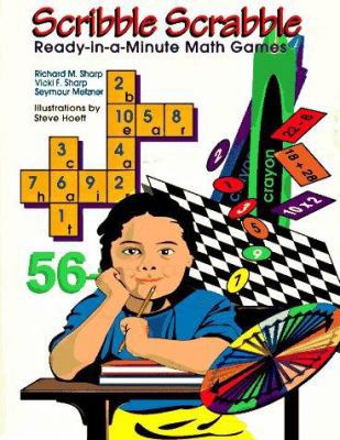 Scribble Scrabble: Ready-In-A-Minute Math Games 0070571104 Book Cover