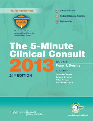 The 5-Minute Clinical Consult 2013 1451137354 Book Cover