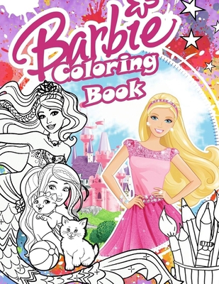 Barbie: Coloring book for kids B08RB5J93Z Book Cover