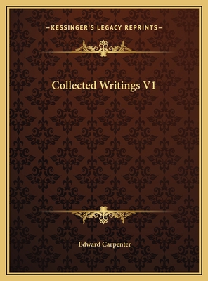 Collected Writings V1 1169826210 Book Cover