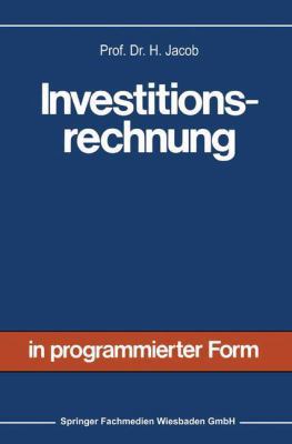 Investitionsrechnung [German] 3409371311 Book Cover