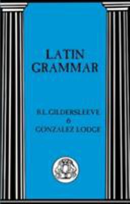 Latin Grammar B002R3PCYC Book Cover