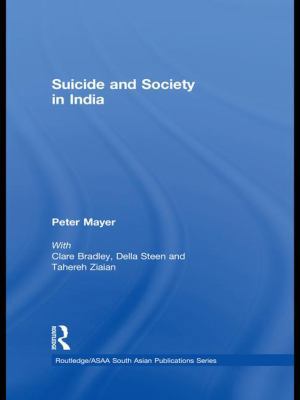 Suicide and Society in India 041558938X Book Cover