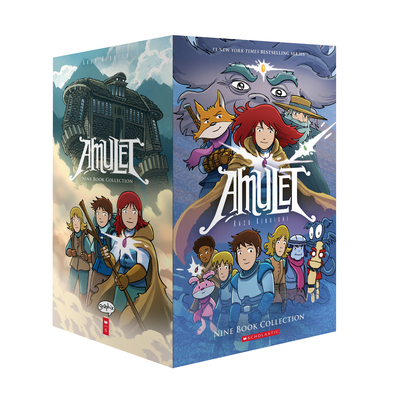 Amulet #1-9 Box Set 1339043459 Book Cover