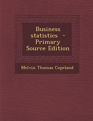 Business Statistics 1295344394 Book Cover