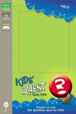 Kids' Quest Study Bible-NIRV 0310728851 Book Cover