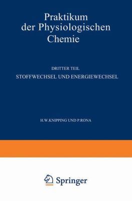 Stoffwechsel Und Energiewechsel [German] 3709195616 Book Cover