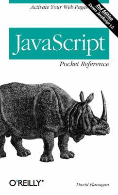 JavaScript Pocket Reference 0596004117 Book Cover