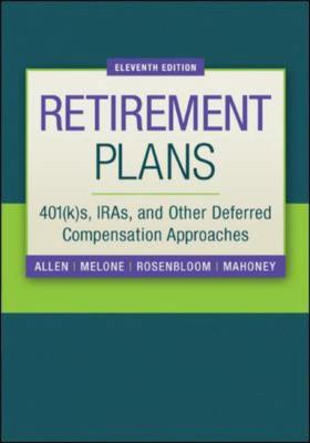 Retirement Plans: 401(k)s, IRAs, and Other Defe... 0073377430 Book Cover