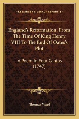 England's Reformation, From The Time Of King He... 1164189956 Book Cover
