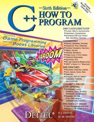 C++ How to Program [With CDROM] 0136152503 Book Cover