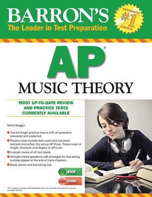 Barron's AP Music Theory with MP3 CD 1438073895 Book Cover