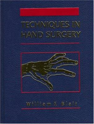 Techniques in Hand Surgery 0683008420 Book Cover