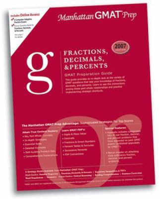 Fractions, Decimals, and Percents GMAT Preparat... 0979017513 Book Cover