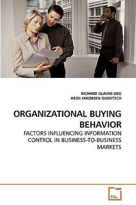 Organizational Buying Behavior 3639221990 Book Cover