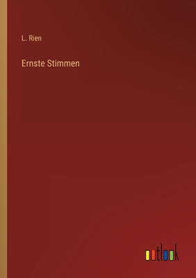 Ernste Stimmen [German] 3368228722 Book Cover