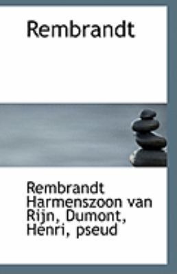 Rembrandt 1113297298 Book Cover