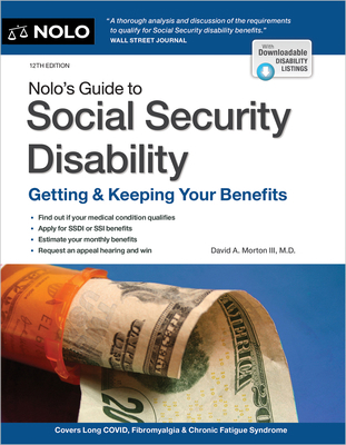 Nolo's Guide to Social Security Disability: Get... 1413331645 Book Cover
