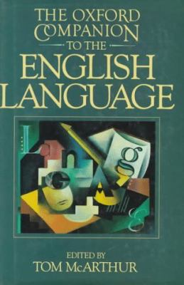 The Oxford Companion to the English Language 019214183X Book Cover