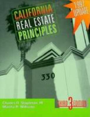 California Real Estate Principles: 1997 Update 0793124948 Book Cover