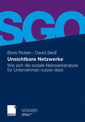 Unsichtbare Netzwerke: Wie Sich Die Soziale Net... [German] 3834922331 Book Cover