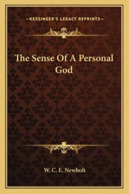 The Sense of a Personal God 1162863358 Book Cover