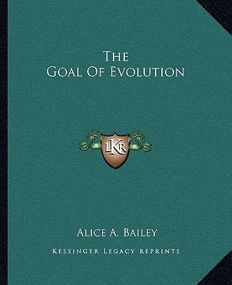 The Goal Of Evolution 1162848561 Book Cover