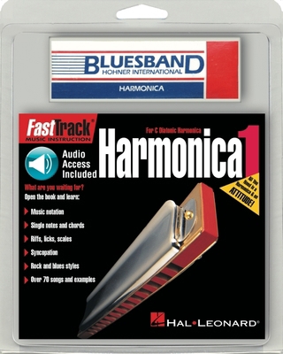 Fasttrack Mini Harmonica Pack Book/Online Audio 1423422791 Book Cover