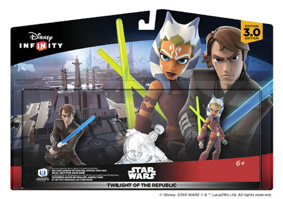 Video Game INFINITY 3.0 Star Wars Twilight of the Republic Play Set Book