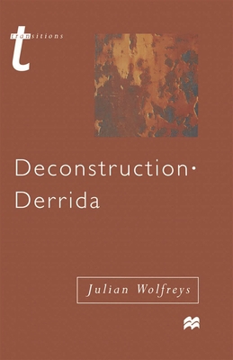 Deconstruction - Derrida 0333687779 Book Cover