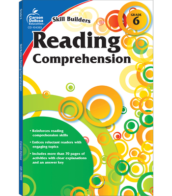 Reading Comprehension, Grade 6 B00QFWXBVM Book Cover