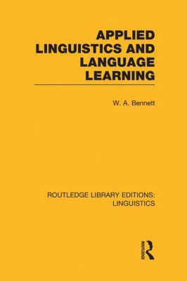 Applied Linguistics and Language Learning (RLE ... 113898745X Book Cover