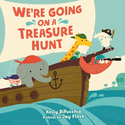 We're Going on a Treasure Hunt 0374314144 Book Cover