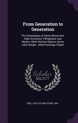 From Generation to Generation: The Genealogies ... 135554159X Book Cover