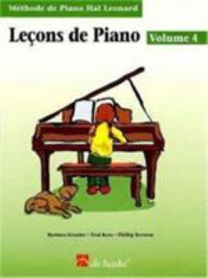 Piano Lessons Book 4 - French Edition: Hal Leon... 9043110973 Book Cover