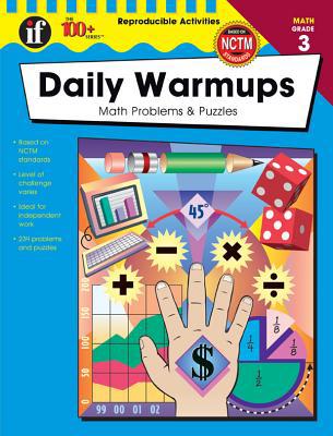 Daily Warmups, Grade 3: Math Problems & Puzzles... 074241793X Book Cover