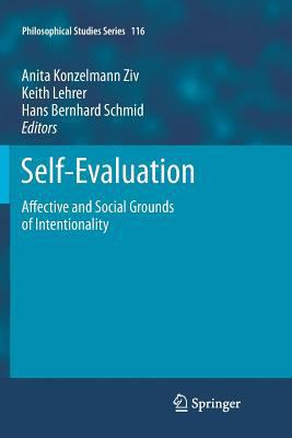 Self-Evaluation: Affective and Social Grounds o... 9400736665 Book Cover
