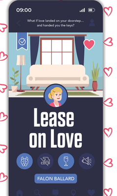 Lease on Love [Large Print] 1432899023 Book Cover