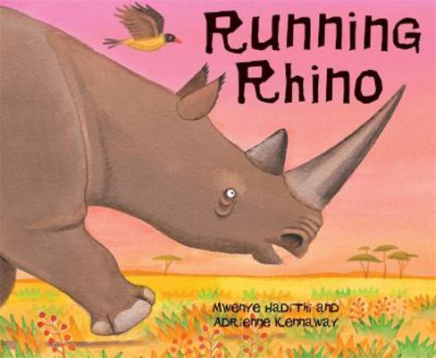 African Animal Tales: Running Rhino 0340989378 Book Cover