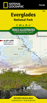 Everglades National Park Map 1566954096 Book Cover