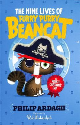 Furry Purry Beancat Pirate Captains Cat            Book Cover