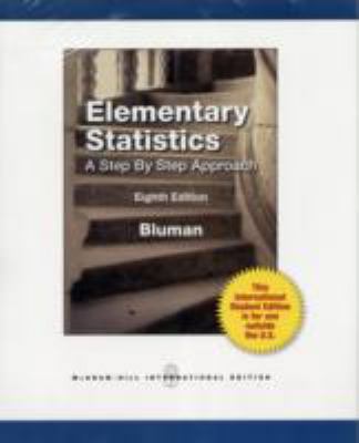 Elementary Statistics: A Step by Step Approach 0071317031 Book Cover